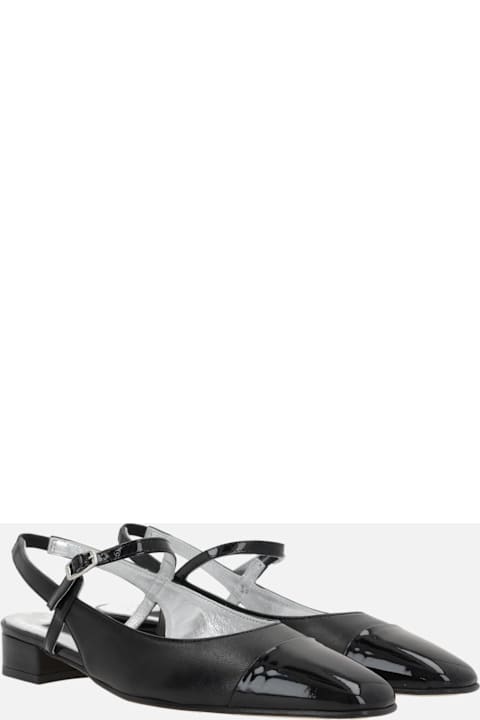 Carel أحذية لـ السيدات Carel Oceano Slingbacks In Nappa And Patent Leather