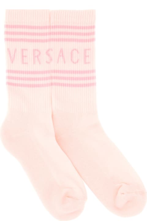 Versace Clothing for Women Versace Sock With Logo