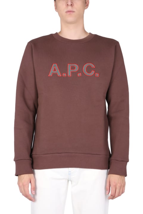 A.P.C. for Men A.P.C. Sweatshirt With Embroidered Logo