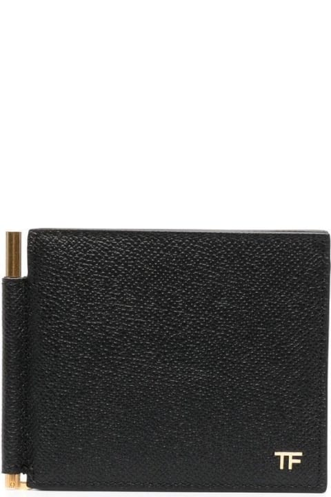 Tom Ford T Line Money Clip Wallet