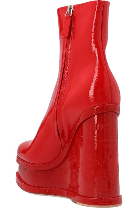 'laquer Doll' Ankle Boots