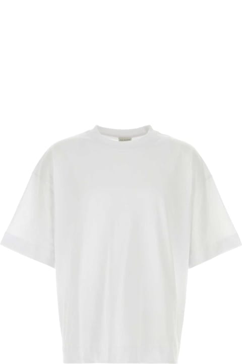 Homeware Dries Van Noten White Cotton Heno Oversize T-shirt