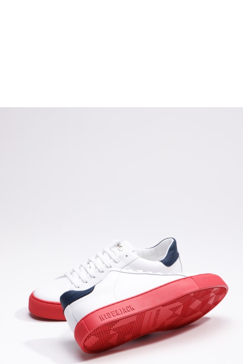Shoes for Women Hide&Jack Low Top Sneaker - Essence Sky Blue Red