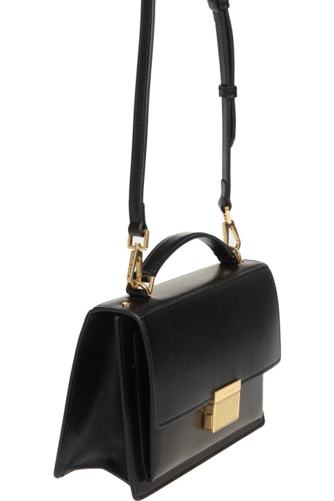 Bags for Women Golden Goose Golden Goose Venezia Handbag In Black Leather