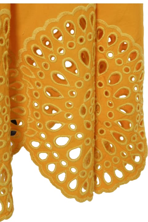 Fashion for Girls Stella McCartney Kids Emroidered Yellow Dress