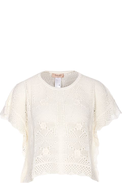 TwinSet for Women TwinSet Perforated Shirt