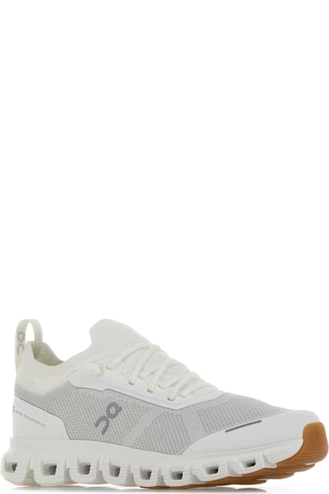 ON for Kids ON White Canvas Cloud 6 Versa Sneakers
