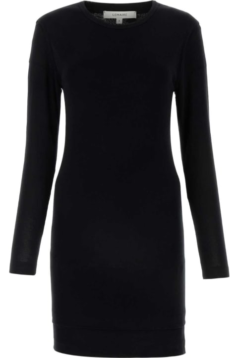 Fashion for Women Lemaire Black Cotton Dress