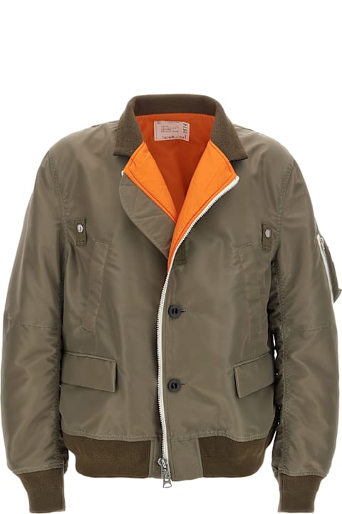 Sacai for Men Sacai Nylon Bomber Jacket