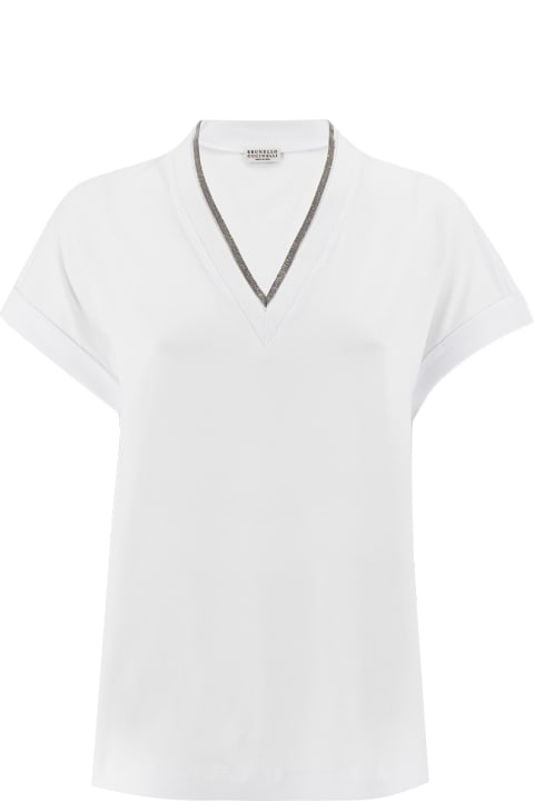 Homeware Brunello Cucinelli V-neck T-shirt