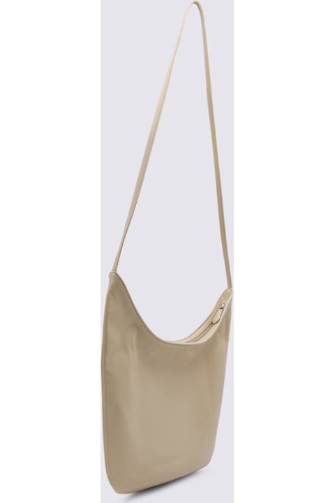 The Row for Kids The Row Sand Leather N/s Izzy Crossbody Bag