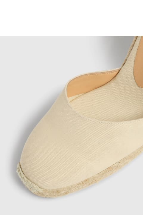 Castañer for Women Castañer Beige Cotton Carina Espadrilles