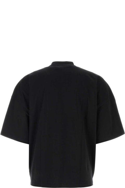 Jil Sander for Men Jil Sander Black Cotton T-shirt