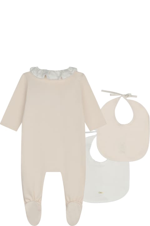 Chloé Clothing for Baby Boys Chloé Onesie
