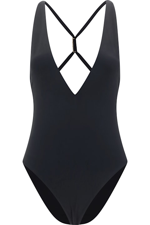 Versace Clothing for Women Versace Safety Pin One Piece Swimsuit
