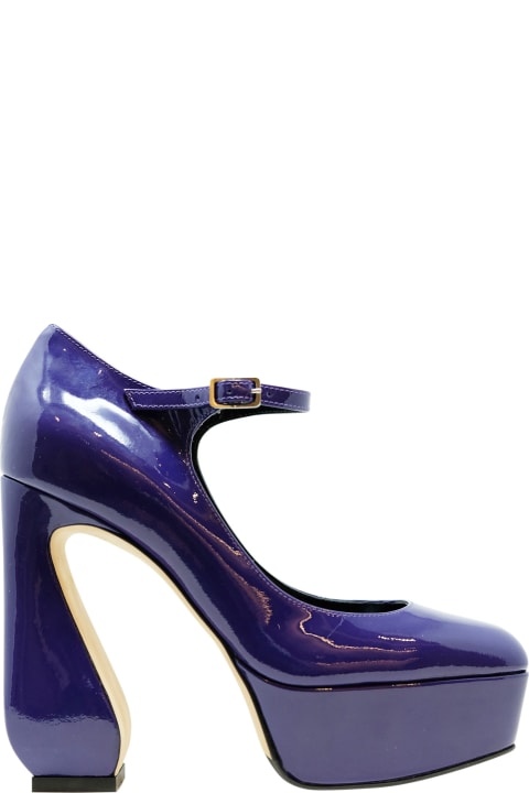 SI Rossi High-Heeled Shoes for Women SI Rossi Si Rossi Iris Patent Leather Pumps