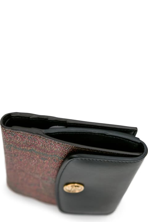Etro Wallets for Women Etro Paisley-jacquard Leather Wallet