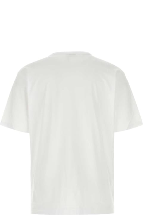 Dries Van Noten Topwear for Men Dries Van Noten White Cotton Heer T-shirt