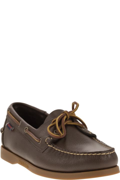 Sebago Loafers & Boat Shoes for Men Sebago Portland - Moccasin With Grained Leather