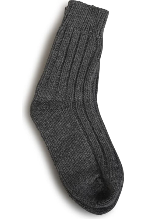 alyki Clothing for Women alyki Ribbed Knit Socks