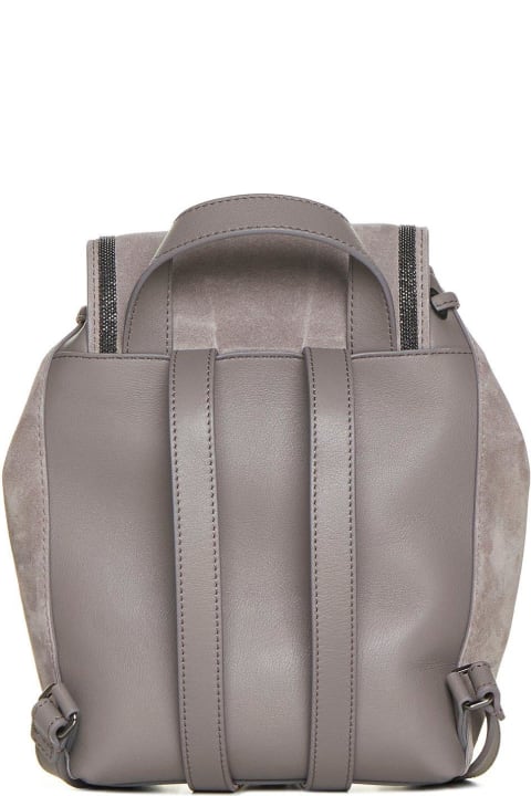 Brunello Cucinelli Bags for Women Brunello Cucinelli Drawstring Backpack