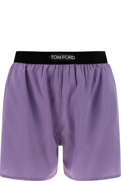 Tom Ford Pink Satin Shirts With Logo On Waistband In Stretch Silk Woman |  italist, ALWAYS LIKE A SALE