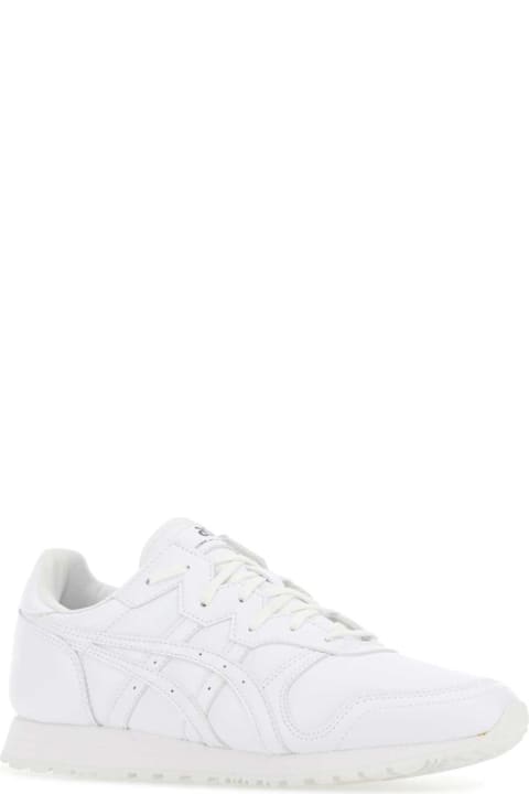 Homeware Comme des Garçons Shirt White Synthetic Leather Oc Runner Sneakers