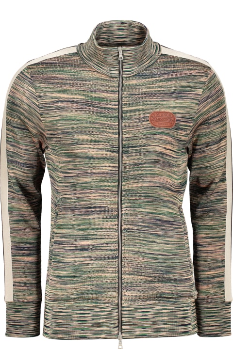 Palm Angels Fleeces & Tracksuits for Men Palm Angels Palm Angels X Missoni Knitted Full Zip