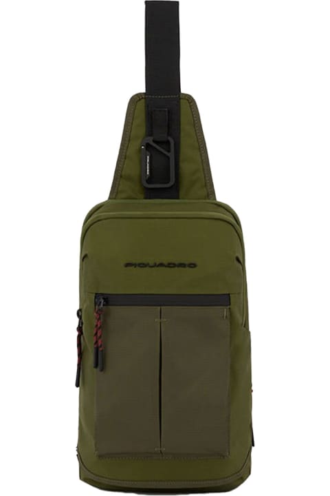 Piquadro for Men Piquadro One-shoulder Backpack Green