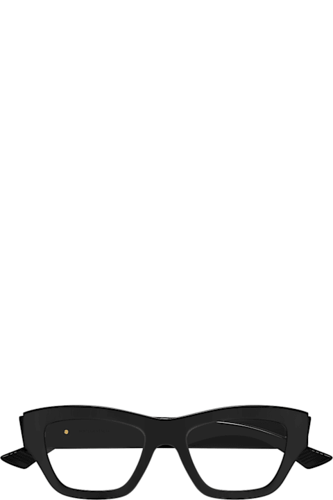 Bottega Veneta Eyewear Eyewear for Women Bottega Veneta Eyewear Bottega Veneta Bv1360o Linea Ribbon 005 Black Glasses
