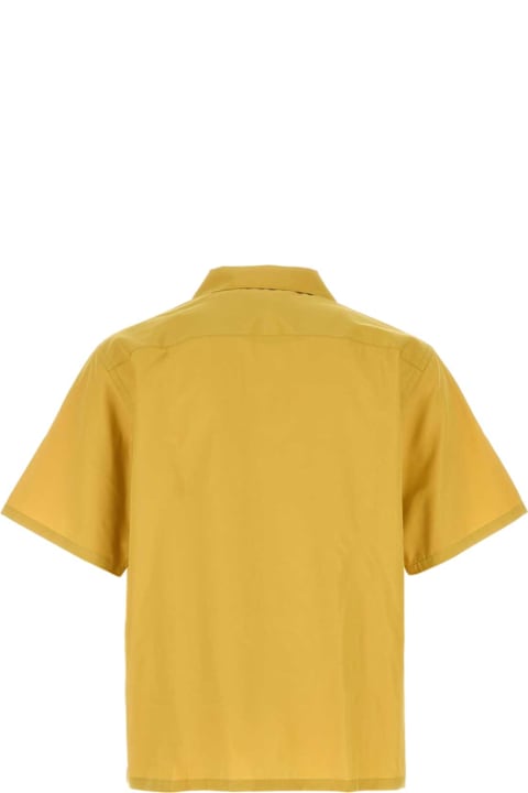 Fashion for Men Prada Mustard Poplin Shirt