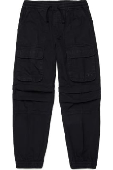 Diesel Bottoms for Boys Diesel Cargo Con Ricamo