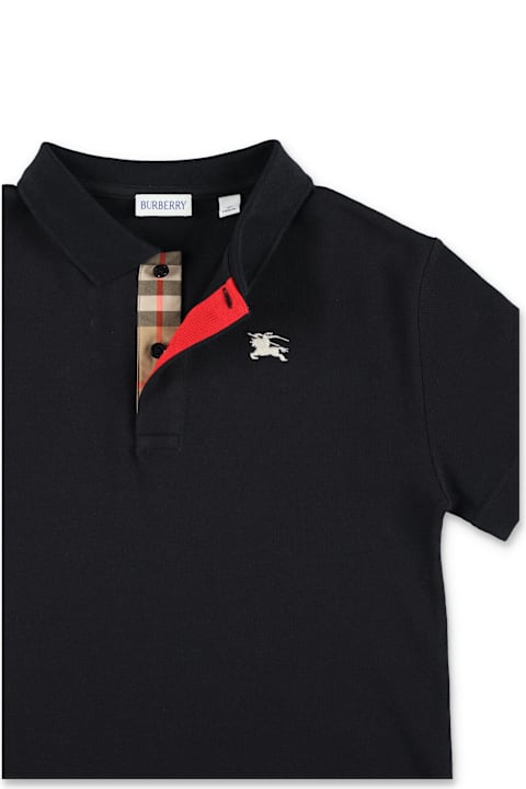 أدوات منزلية Burberry Burberry Cotton Piqué Polo Shirt For Kids
