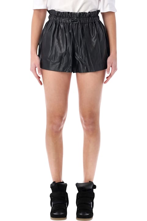 Homeware Marant Étoile Marant étoile Naline Faux Leather Shorts