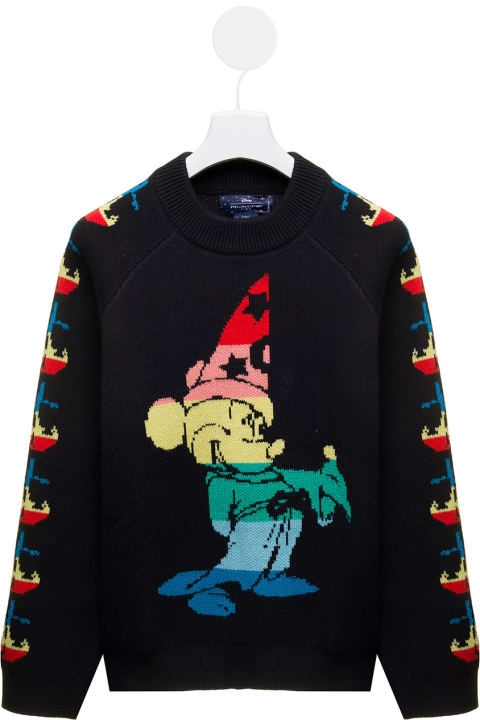 Sweater With Front Disney Logo