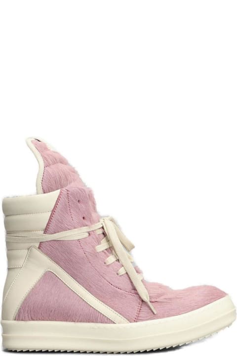 Rick Owens Shoes for Women Rick Owens Geobasket High-top Sneakers