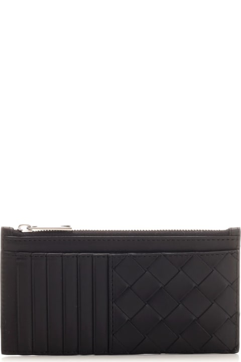 Accessories for Men Bottega Veneta Long Card Holder With Zip