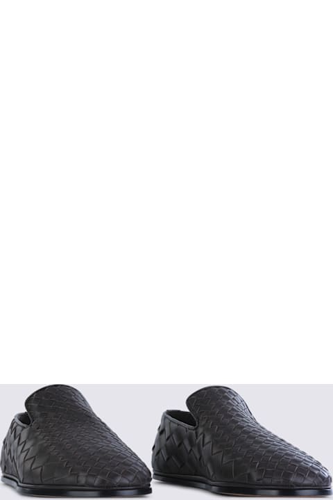 Homeware Bottega Veneta Black Leather Flats