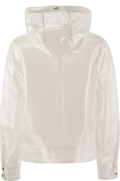 Herno for Women Herno A-shape In Coated Lace And Grosgrain