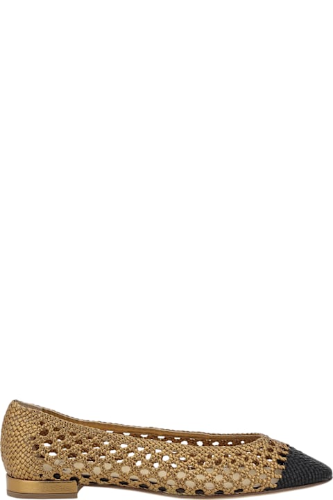 Francesco Russo Shoes for Women Francesco Russo Woven Ballerinas
