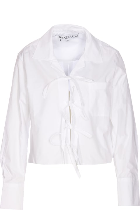 J.W. Anderson Topwear for Women J.W. Anderson Bow Tie Cropped Shirt