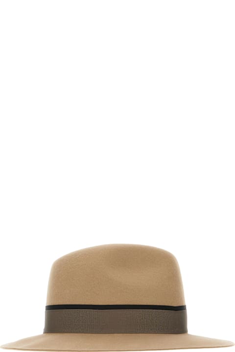 Borsalino Accessories for Women Borsalino Cappuccino Felt Hat