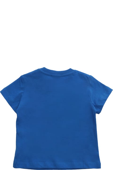 Fashion for Baby Boys Moschino Blue T-shirt