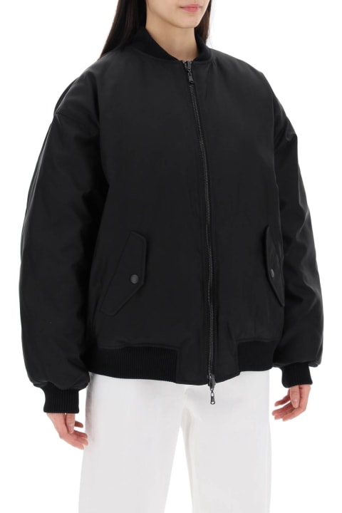 WARDROBE.NYC Coats & Jackets for Women WARDROBE.NYC Reversible Bomber Jacket