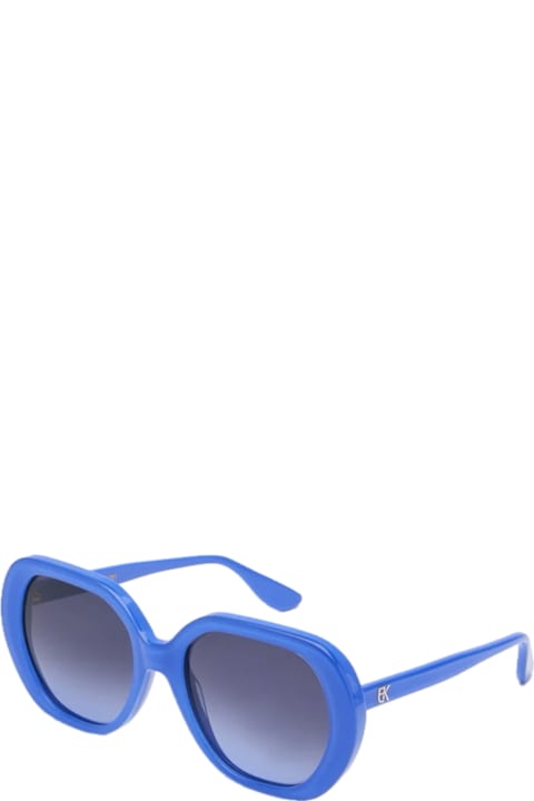 Emmanuelle Khanh for Kids Emmanuelle Khanh Emmanuel Kahn Orphee 670 Glossy Klein Blu Sunglasses