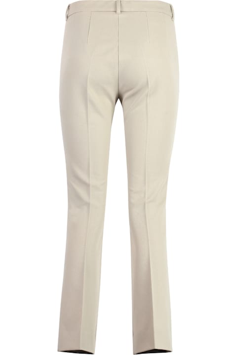 'S Max Mara for Women 'S Max Mara Stretch Viscose Trousers With Flared Hem
