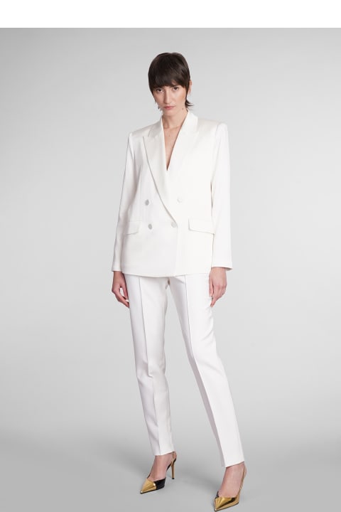 Alexandre Vauthier Pants & Shorts for Women Alexandre Vauthier Pants In White Polyester