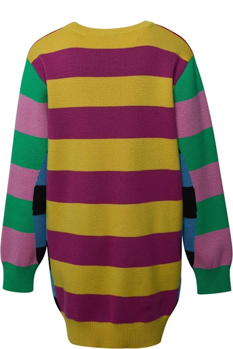 Stella McCartney Kids Jumpsuits for Boys Stella McCartney Kids Striped Crewneck Knitted Dress