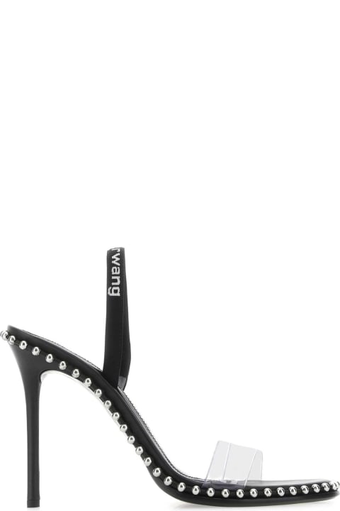 Fashion for Women Alexander Wang Two-tone Leather And Pvc Sandals