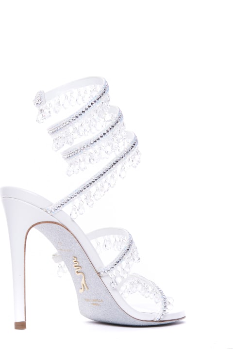 René Caovilla Chandelier Pump Sandals